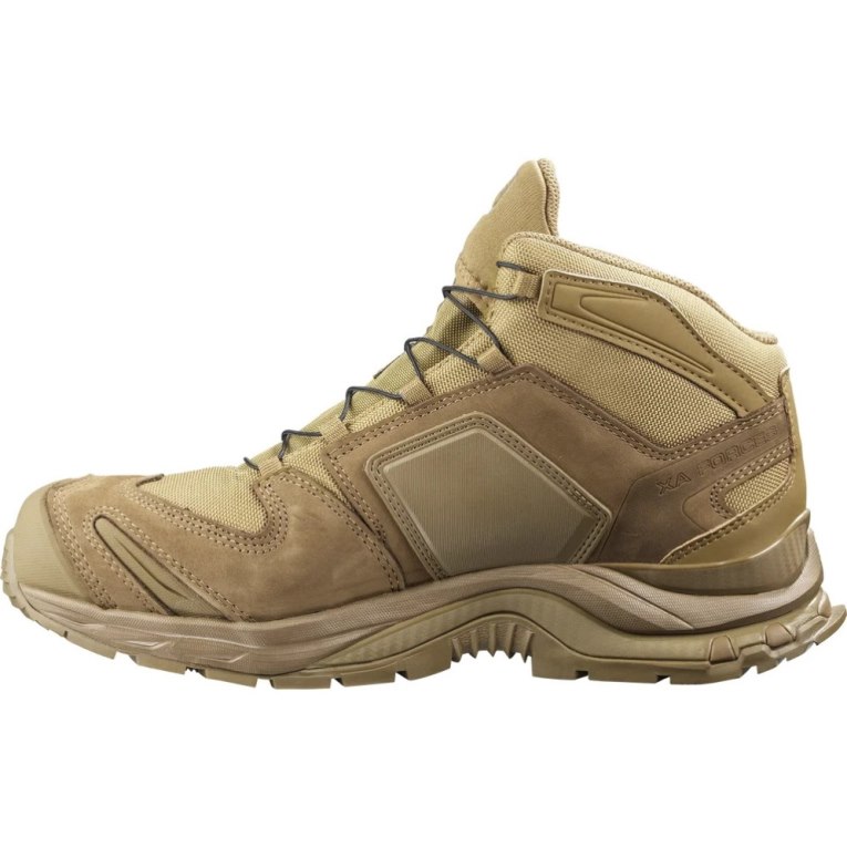 Botas Tácticas Salomon Xa Forces Mid Hombre Marrom | MX UQMS058